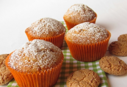 MUFFIN ZUCCA E AMARETTI